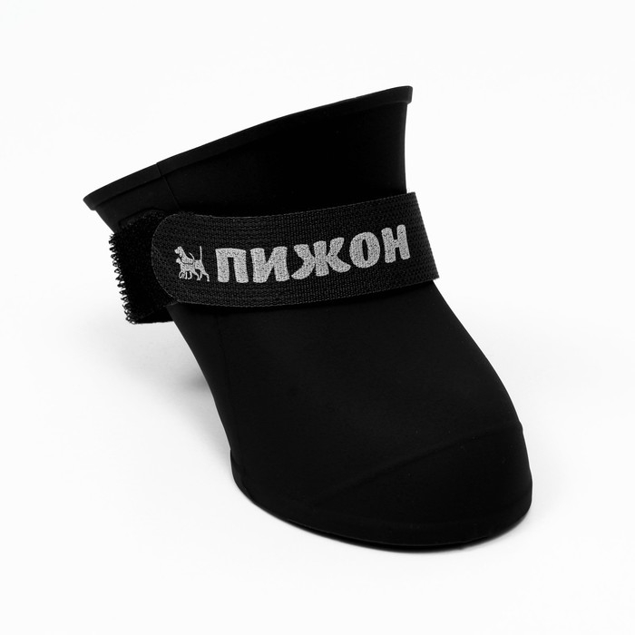 Сапоги резиновые Пижон, набор 4 шт., р-р S (подошва 4 Х 3 см), чёрные Сапоги резиновые Пижон, набор 4 шт., р-р S (подошва 4 Х 3 см), чёрные