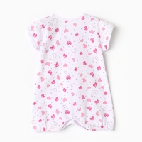 Песочник детский "Алеша", цвет белый/сердечки, рост 68