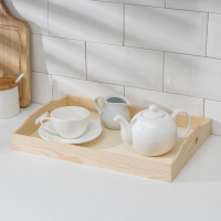 Поднос для завтрака Доляна Woodie, 38&times;25,5 см, сосна