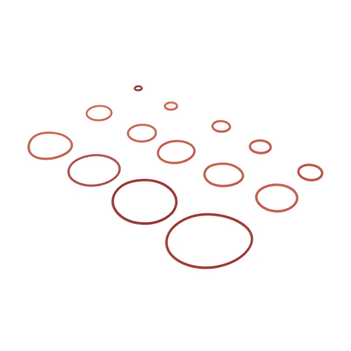 Уплотнительное кольцо, 15 видов, толщина 1 мм, набор 250 шт Уплотнительное кольцо, 15 видов, толщина 1 мм, набор 250 шт