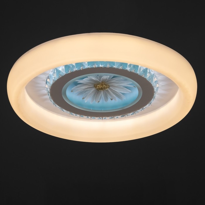 Люстра с ПДУ "Астра" LED 120Вт 3000-6000К белый 50х50х9 см