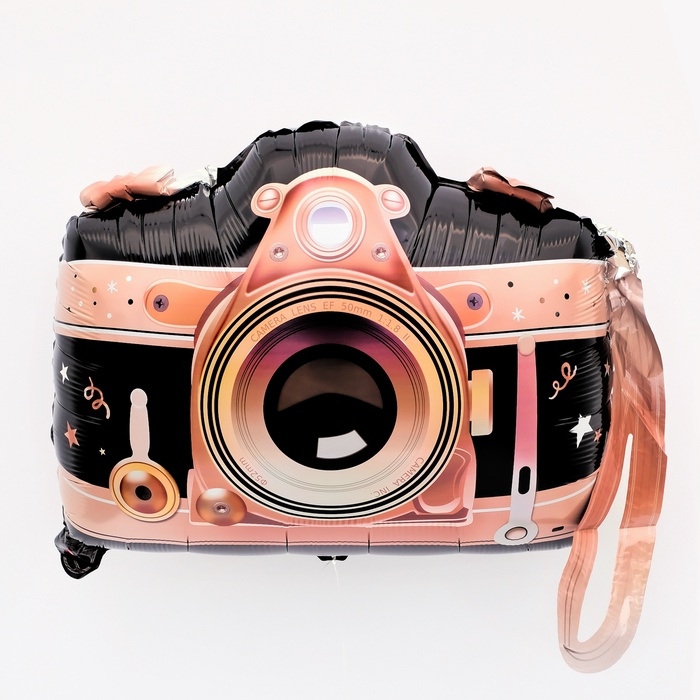 Шар фольгированный 25" &laquo;Ретро фотоаппарат&raquo;