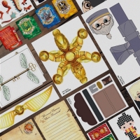 Адвент - календарь «Школа волшебства», 20 писем, аппликации, роспись, поделки Адвент - календарь «Школа волшебства», 20 писем, аппликации, роспись, поделки