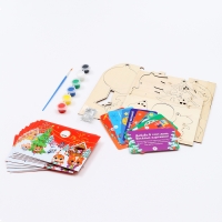 Адвент календарь на новый год своими руками. Роспись по дереву, новогодний набор для творчества Адвент календарь на новый год своими руками. Роспись по дереву, новогодний набор для творчества