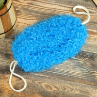 Мочалка банная "Бублик", цвет микс 25 см Мочалка банная "Бублик", цвет микс 25 см