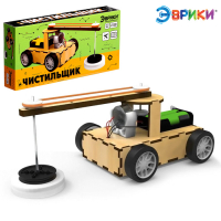 Конструктор электронный &laquo;Чистильщик&raquo;, работает от батареек