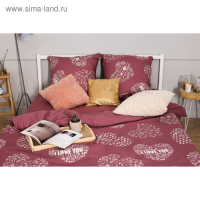 Постельное бельё Этель Te amo, вид 2, 1.5-сп., 143 &times; 215 см, 150 &times; 214 см, 70 &times; 70 см (2 шт.), бязь