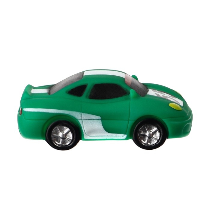 Резиновая игрушка для ванны &laquo;Гоночная машинка&raquo;, 8 см, виды МИКС Крошка Я