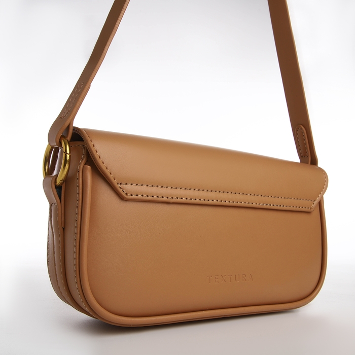 Сумка женская TEXTURA, маленький размер, цвет светло-коричневый Сумка женская TEXTURA, маленький размер, цвет светло-коричневый