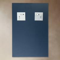 Зеркало &laquo;Поющая поночка&raquo;, с пескоструйной графикой, настенное, с полочкой, 40&times;60 см