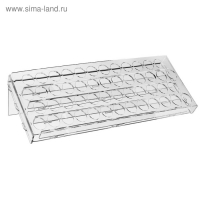 Подставка под помаду на 50 позиций, 46×16,5×8 см, оргстекло 2 мм, В ЗАЩИТНОЙ ПЛЁНКЕ Подставка под помаду на 50 позиций, 46×16,5×8 см, оргстекло 2 мм, В ЗАЩИТНОЙ ПЛЁНКЕ