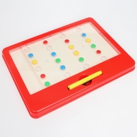 Магнитный планшет обучающий, с карточками, 20 карточек, Синий трактор Магнитный планшет обучающий, с карточками, 20 карточек, Синий трактор