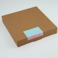 Тарелка керамическая &laquo;Линии&raquo;, 22.5 см, цвет голубой