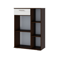 Тумба Ника высокая, Венге/Лоредо