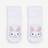 Набор детских махровых носков Крошка Я &laquo;Зайка&raquo;, 2 пары, размер 10-12 см
