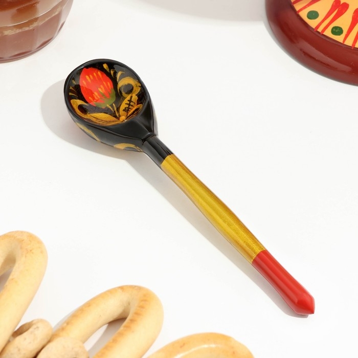 Ложка &laquo;Ягодка&raquo;, 14,7&times;3,5 см, микс