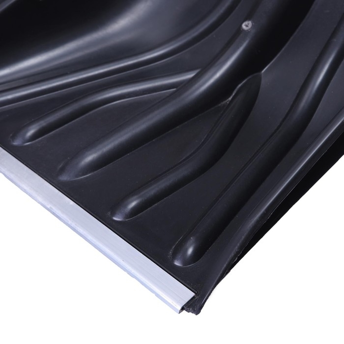 Ковш лопаты пластиковый, 410 &times; 460 мм, с алюминиевой планкой, тулейка 32 мм, &laquo;Купец&raquo;