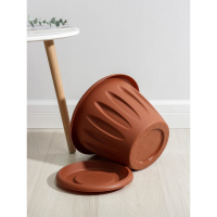 Горшок с поддоном «Фелиция», 10,4 л, цвет терракотовый Горшок с поддоном «Фелиция», 10,4 л, цвет терракотовый