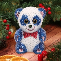 Аппликация пайетками «Панда» Аппликация пайетками «Панда»