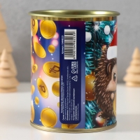 Копилка-банка металл "Денежного нового года" Копилка-банка металл "Денежного нового года"