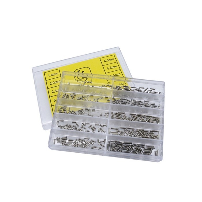 Винт для задней крышки наручных часов, 1.6-6 мм, толщина 1.2 мм, набор Винт для задней крышки наручных часов, 1.6-6 мм, толщина 1.2 мм, набор