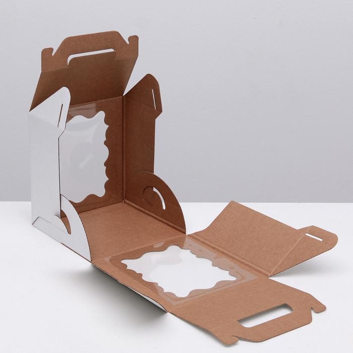 Кондитерская упаковка, 20 х 20 х 22 см Кондитерская упаковка, 20 х 20 х 22 см