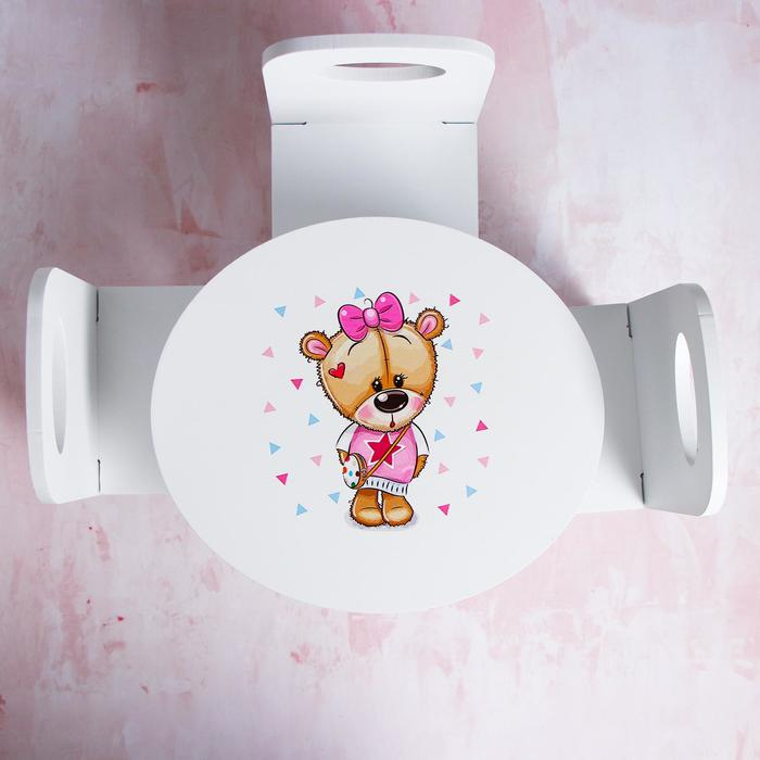 Набор стол+стулья, серия «Мишутки» Набор стол+стулья, серия «Мишутки»