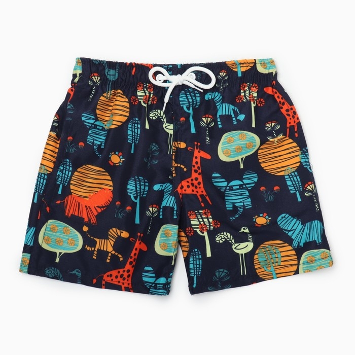 Купальные трусы детские MINAKU "Прогулка" рост 122-128 см