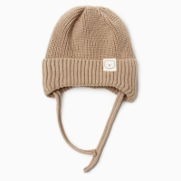 Шапка Крошка Я, р. 46-48см, 1-3 года, бежевый Шапка Крошка Я, р. 46-48см, 1-3 года, бежевый