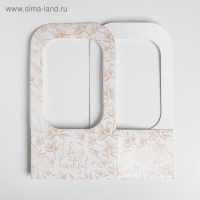 Коробка-переноска для цветов «Веточки», 17 × 12 × 32 см Коробка-переноска для цветов «Веточки», 17 × 12 × 32 см