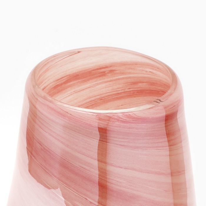 Ваза для цветов &laquo;Элен&raquo; из цветного стекла 30,5&times;17,5&times;17,5 см