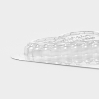 Форма для шоколада и конфет пластиковая &laquo;Сердечный порыв&raquo;, 6&times;6,8&times;0,77 см, цвет прозрачный