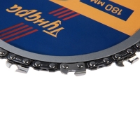 Диск пильный цепной для УШМ ТУНДРА, 180 х 22 мм