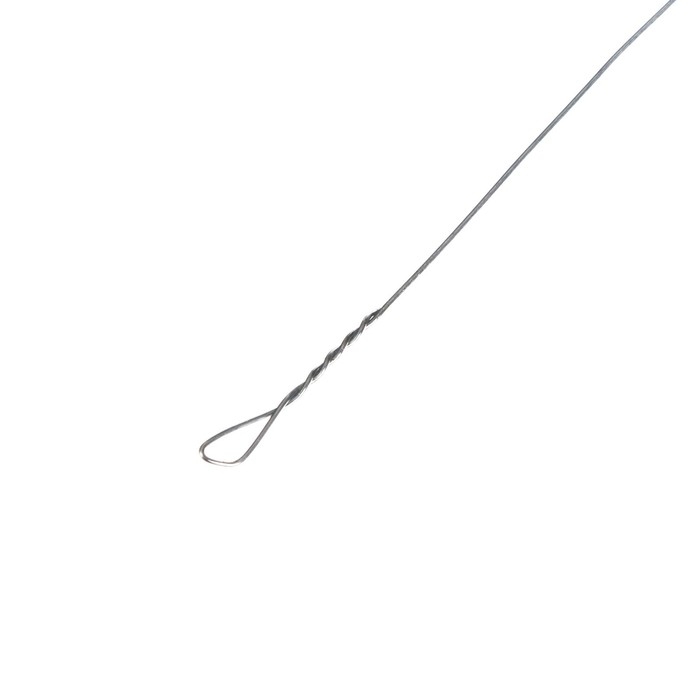 Поводок &laquo;Струна&raquo;, диаметр 0.4 мм, тест 17 кг, 12.5 см, 5 шт.