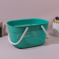 Органайзер для хранения, с ручками, 1 секция, 27 &times; 18 &times; 14,5 см, цвет МИКС