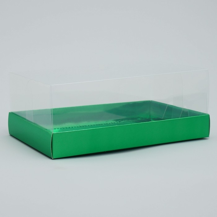 Коробка кондитерская «Зелёная», 22 х 8 х 13.5 см Коробка кондитерская «Зелёная», 22 х 8 х 13.5 см