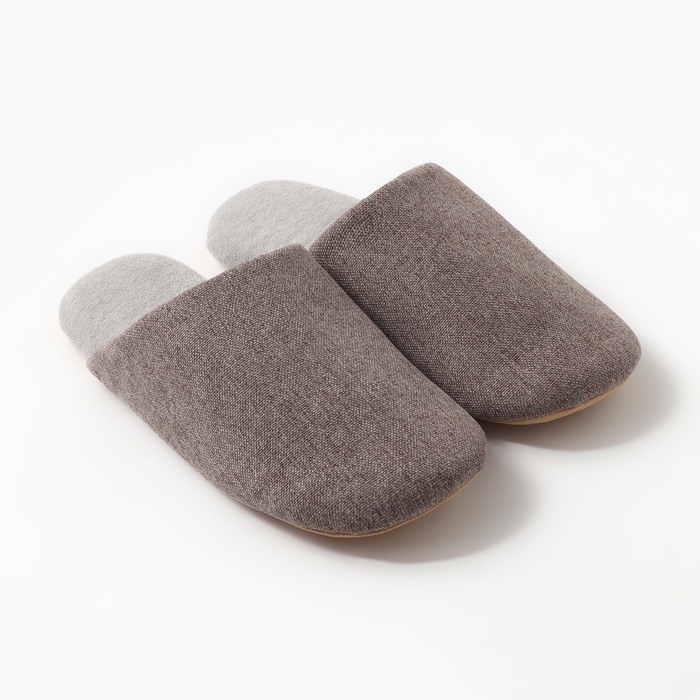 Тапочки женские, ECO размер 40-41, цвет коричневый Тапочки женские, ECO размер 40-41, цвет коричневый