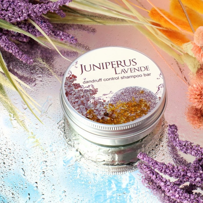 Твёрдый шампунь, с эфирным маслом &laquo;Лаванда&raquo;