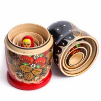 Матрёшка 5 в 1, расписная, большая, МИКС Матрёшка 5 в 1, расписная, большая, МИКС