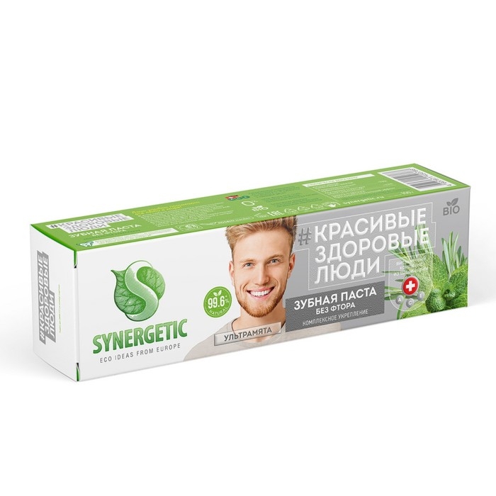 Зубная паста &laquo;Synergetic&raquo;, комплексное укрепление, 100 г
