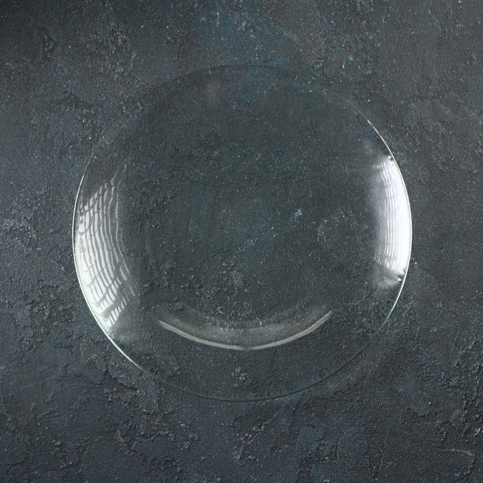 Блюдо сервировочное &laquo;Арко&raquo;, стеклянное, d=28 см