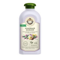 Бальзам для волос Рецепты бабушки Агафьи &laquo;Репейный&raquo;, для поврежденных и окрашенных волос, 500 мл