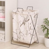 Корзина универсальная Доляна &laquo;Монро&raquo;, 40&times;26&times;50 см, цвет белый