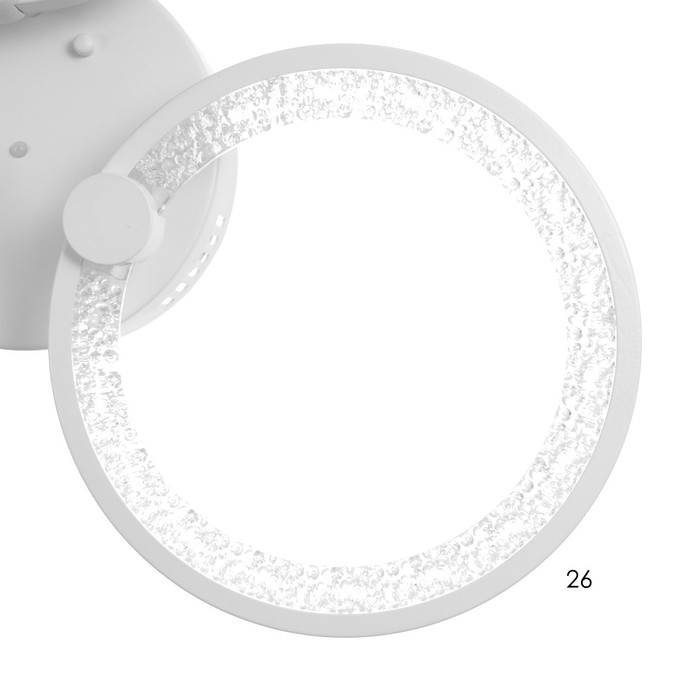 Люстра "Кунайо" LED 84W 3000-6500K ПДУ белый 63,5х63,5х7,5см