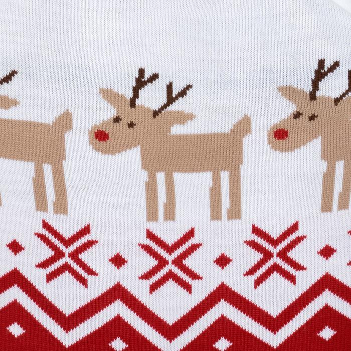 Комбинезон вязаный Крошка Я &laquo;Оленята&raquo;, рост 86 см