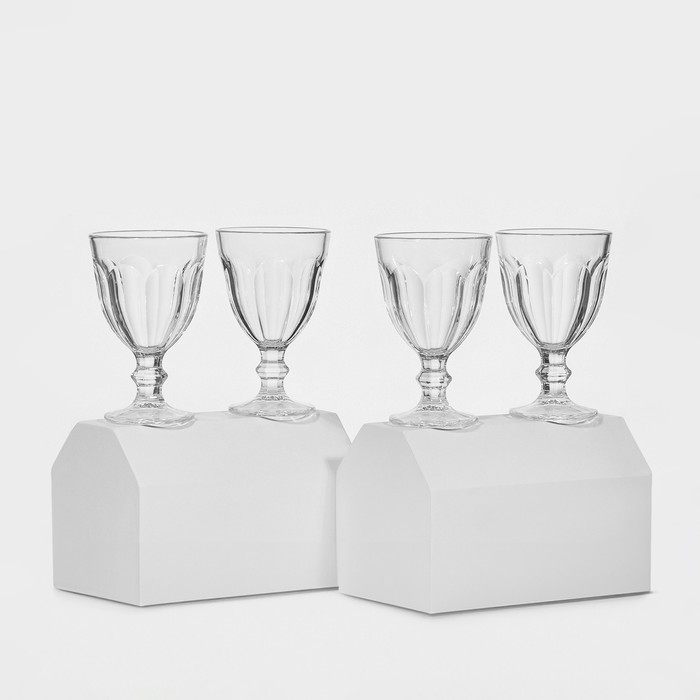 Набор бокалов стеклянных &laquo;Время дегустаций. Глинтвейн&raquo;, 4 шт, 250 мл