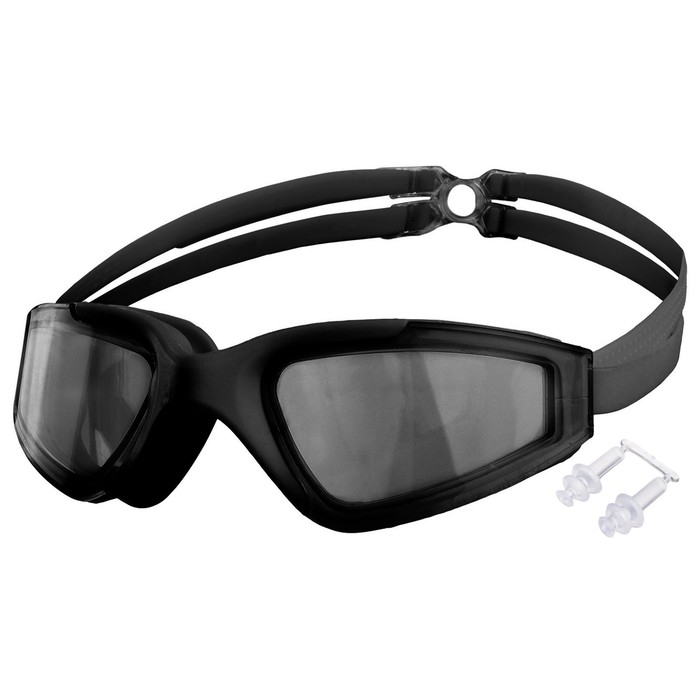 Очки для плавания ONLITOP, беруши, цвета МИКС