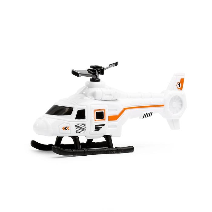 Грузовик «Трейлер» с 7 машинами и вертолетом Грузовик «Трейлер» с 7 машинами и вертолетом