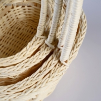 Набор корзин плетеных из 4-х 20х28 Н 8/26,17х24 Н7/25,14х21Н6/20, 12х18 Н 5/17 см.(ротанг) Набор корзин плетеных из 4-х 20х28 Н 8/26,17х24 Н7/25,14х21Н6/20, 12х18 Н 5/17 см.(ротанг)