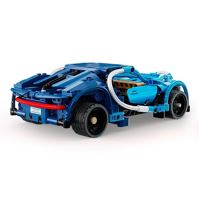 Конструктор инерционный &laquo;Спорткар&raquo;, 377 деталей